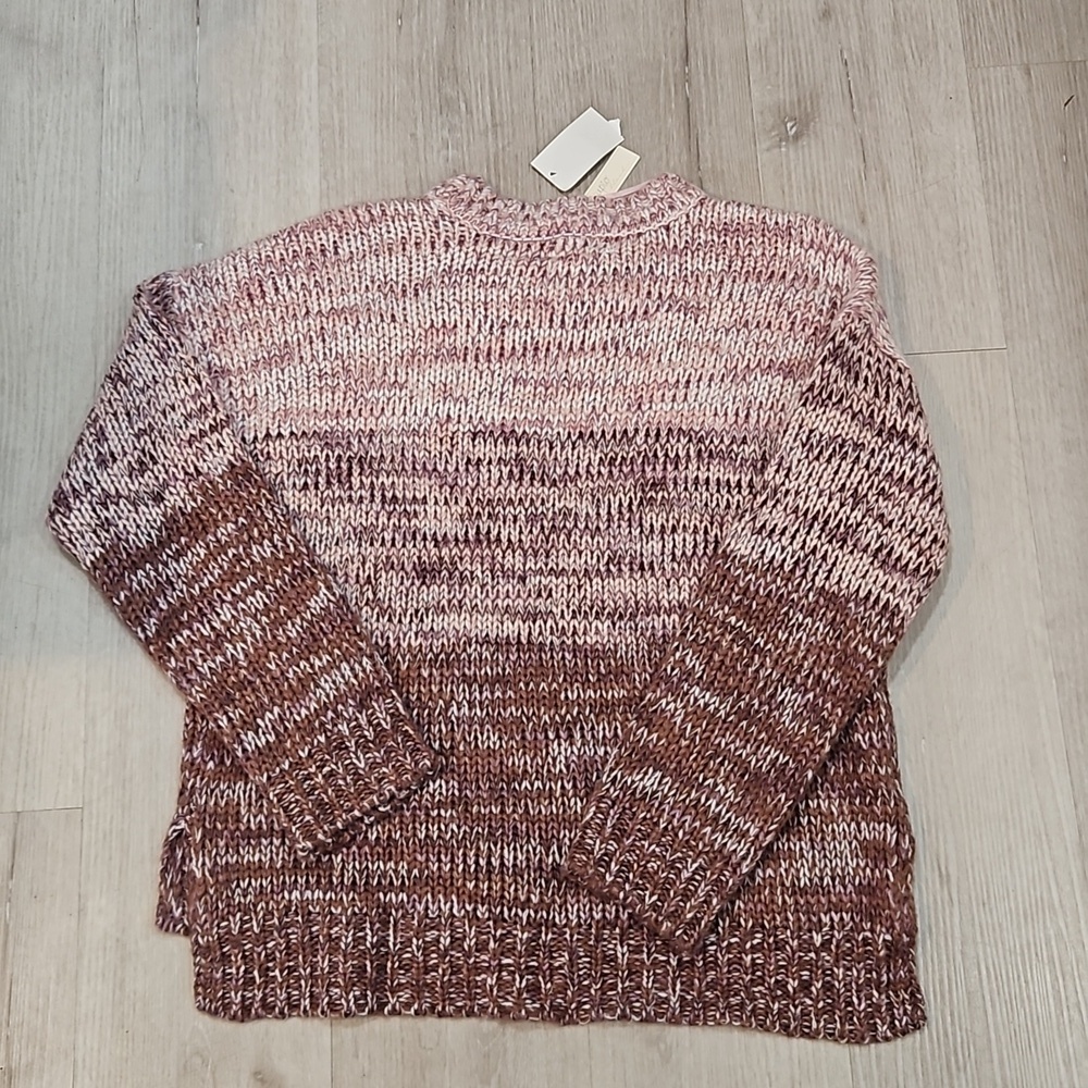 Cupio Blush Woman's Large Knitted Sweatshirt New With Tags - Picture 5 of 5